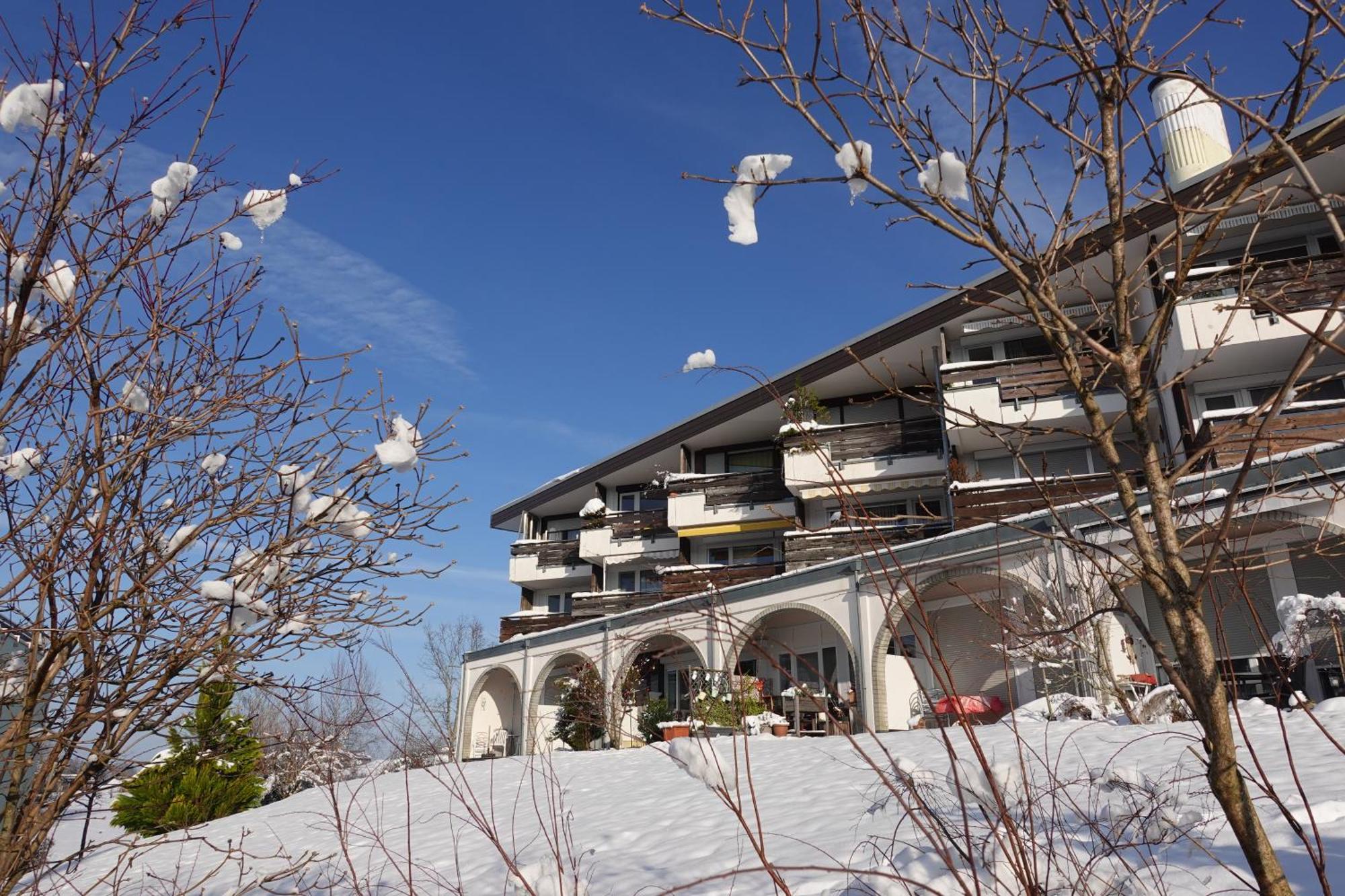 Relax-Red Mit Pool Und Sauna Scheidegg Buitenkant foto