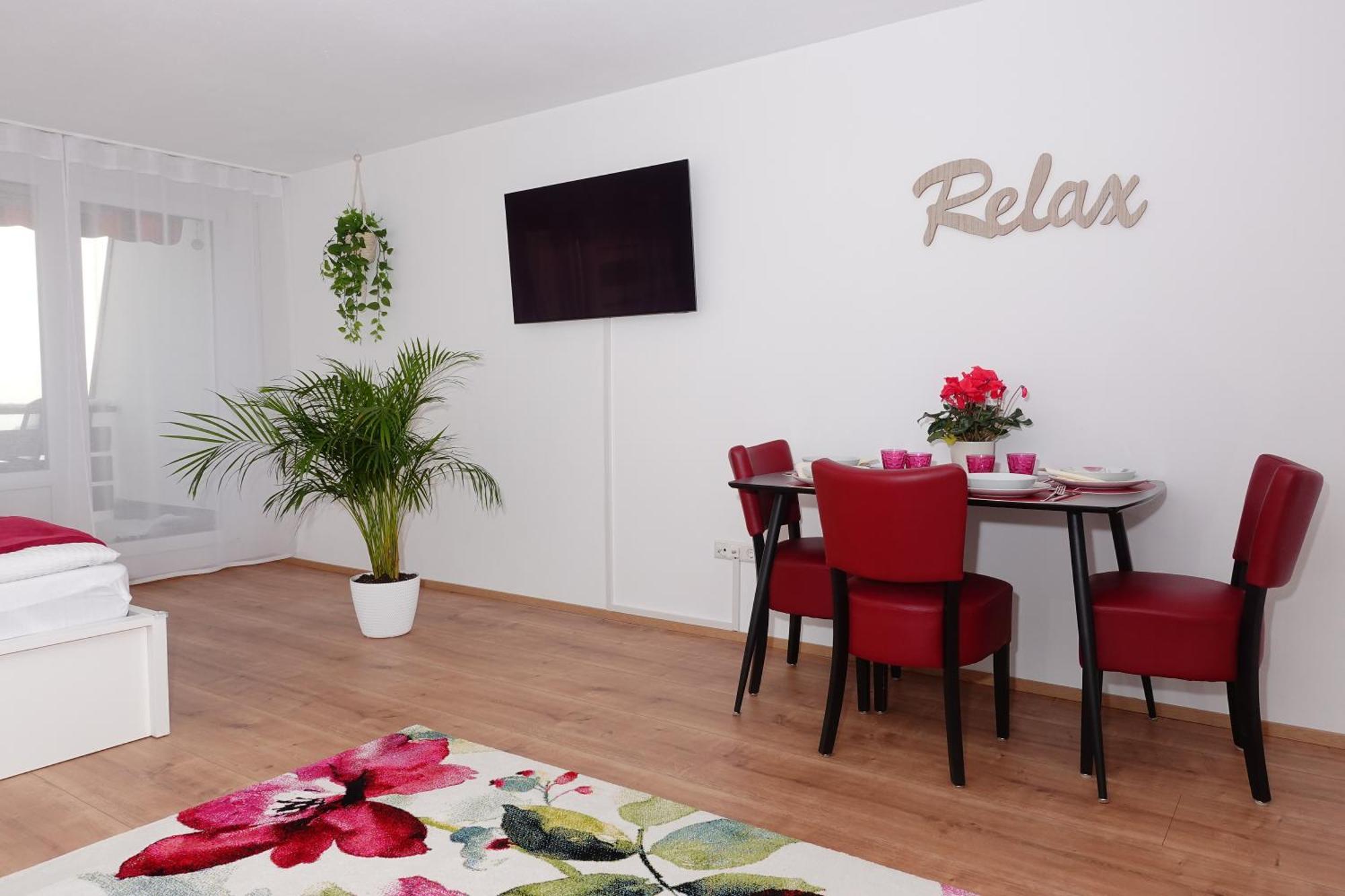 Relax-Red Mit Pool Und Sauna Scheidegg Buitenkant foto