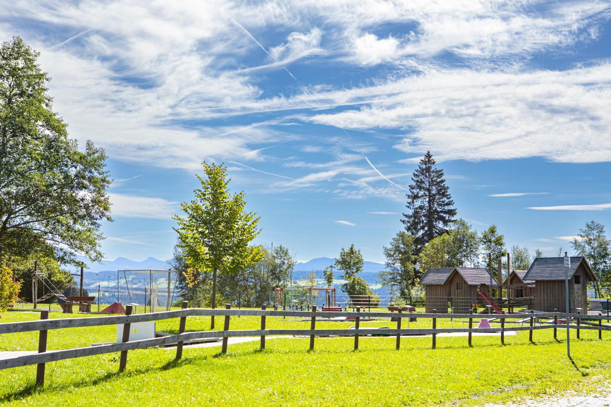 Relax-Red Mit Pool Und Sauna Scheidegg Buitenkant foto